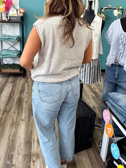 The Haven Knit Button Vest