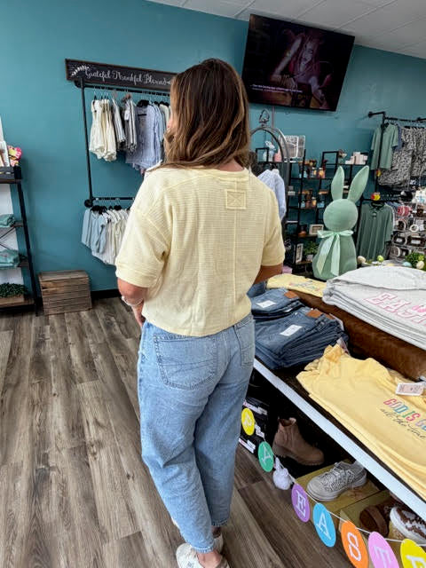 The Linden Button-Front Knit