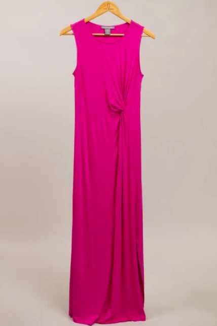 Berry Twist Front Maxi