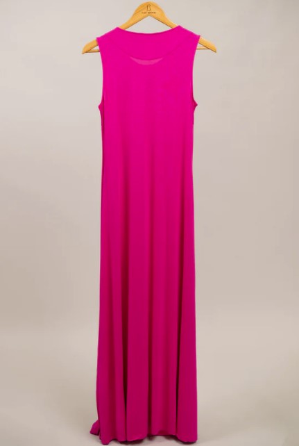 Berry Twist Front Maxi